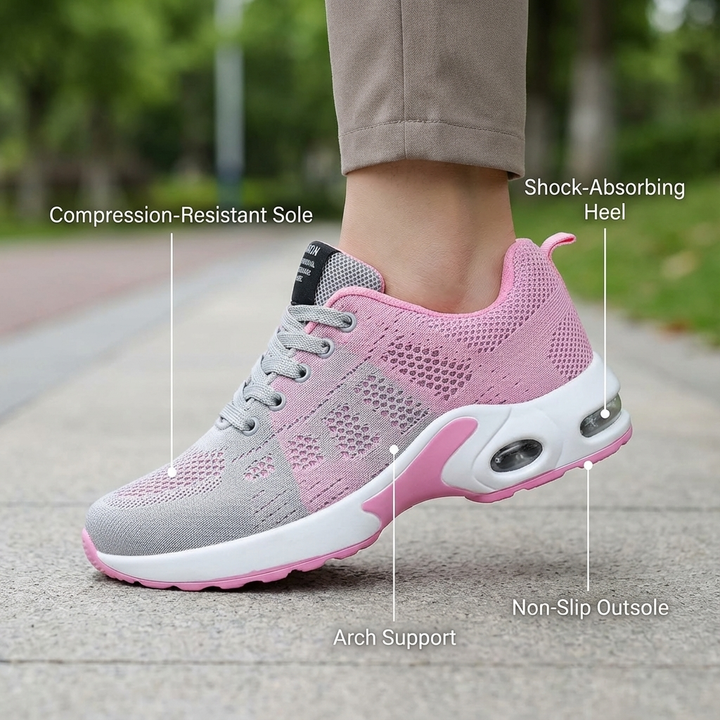 Orthora Pro – Schuhe für 12-Stunden-Schichten zur Linderung von Fuß-, Knie- und Rückenschmerzen (BOGO)