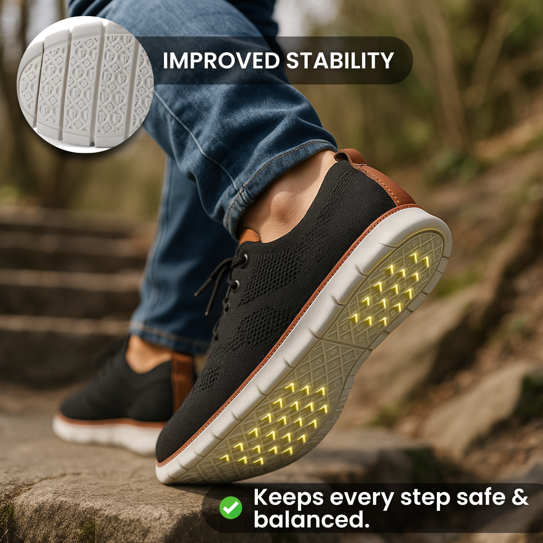 Orthora Herren Orthopädische Diabetiker-Schuhe - Extra Breit