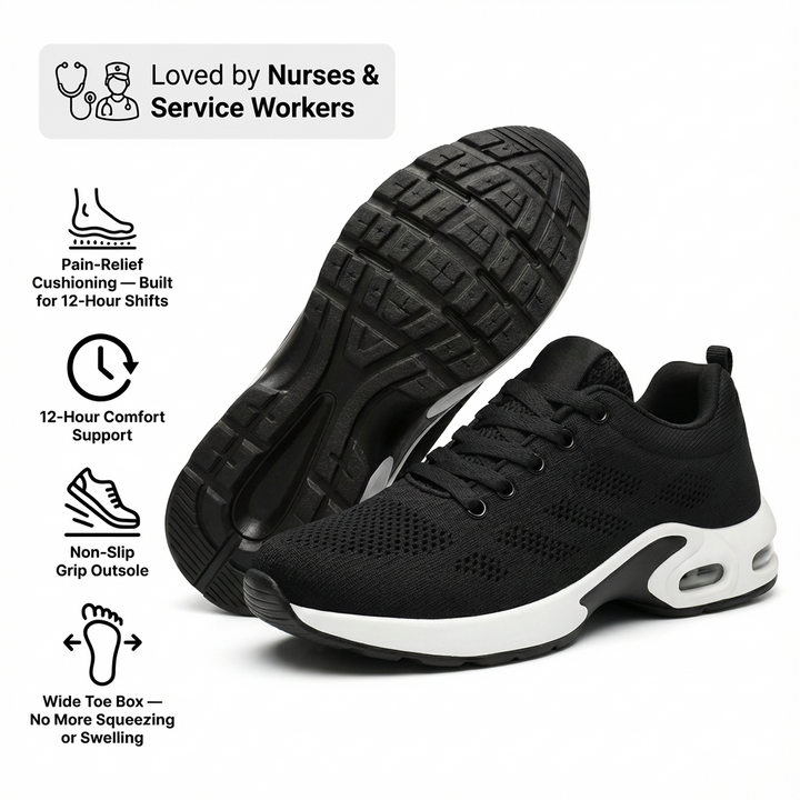 Orthora Pro – 12-Stunden-Schicht Schmerzlindernde Schuhe