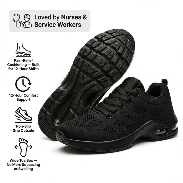 Orthora Pro – 12-Stunden-Schichtschuhe zur Linderung von Fersen- und Plantarfasziitis (Unisex)