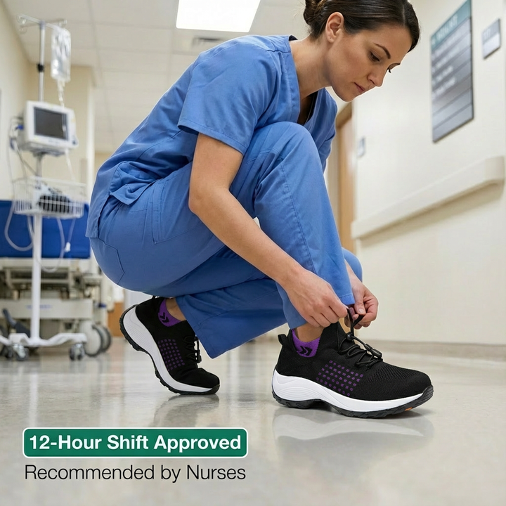 ShiftPro – 12-Stunden-Komfortschuhe zur Linderung von Fersen- und Plantarfasziitis