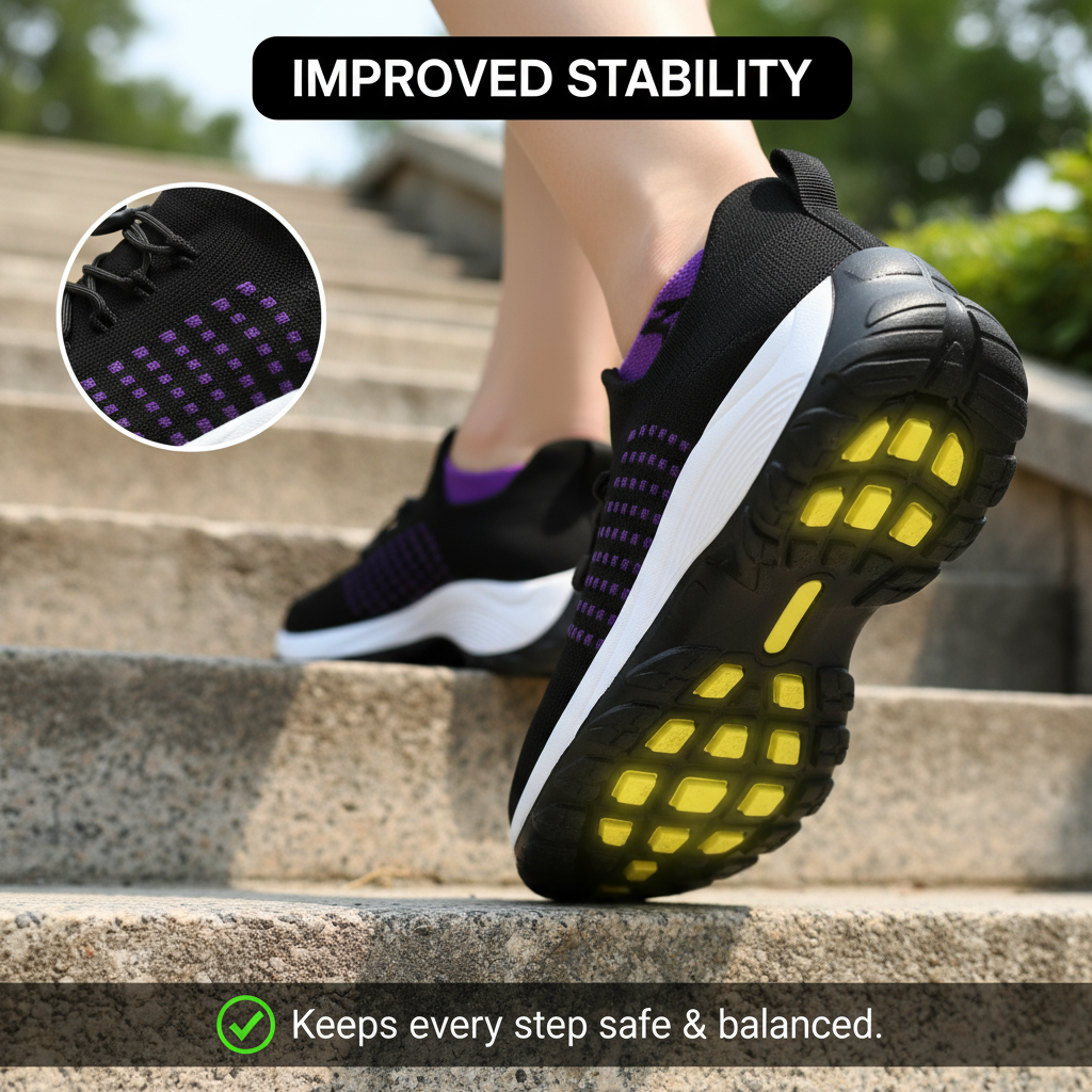 ShiftPro – 12-Stunden-Komfortschuhe zur Linderung von Fersen- und Plantarfasziitis (BOGO)