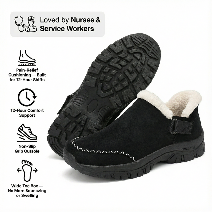 NursePro 12-Stunden-Schicht Clogs — Plantarfasziitis &amp; Fersenschmerzen Linderung für Rückenschmerzen, Hallux Valgus &amp; breite Füße (BOGO)