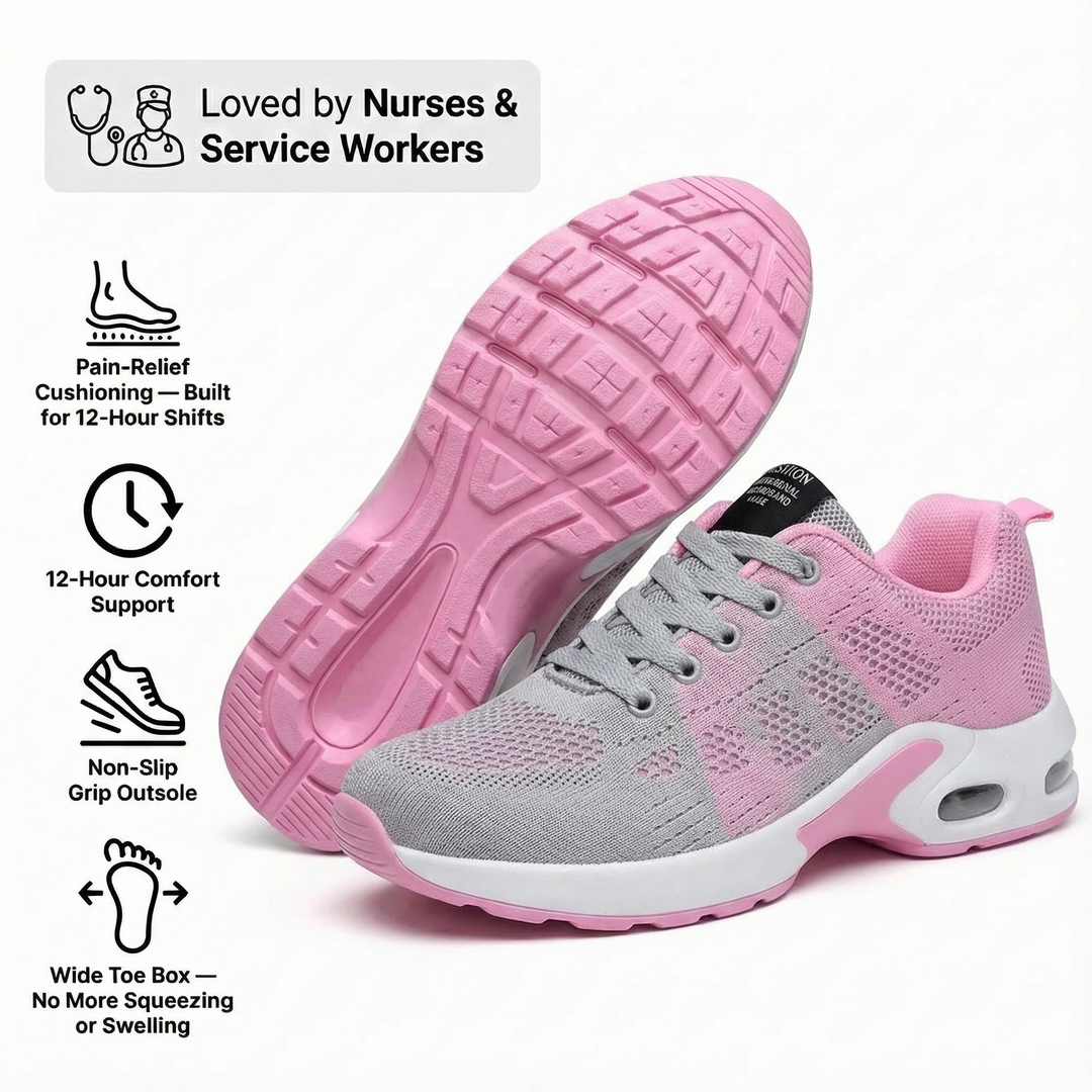 Orthora Pro – Schuhe für 12-Stunden-Schichten zur Linderung von Fuß-, Knie- und Rückenschmerzen (BOGO)