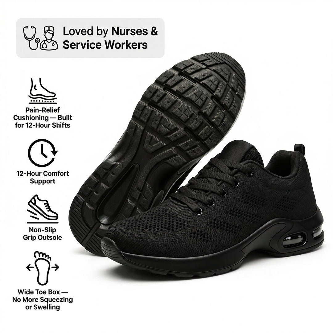 Orthora Pro — 12-Stunden-Schuh für ganztägige Linderung von Fuß-, Knie- und Rückenschmerzen
